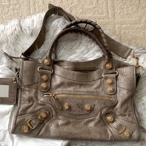 Balenciaga Motocross Classic City Bag